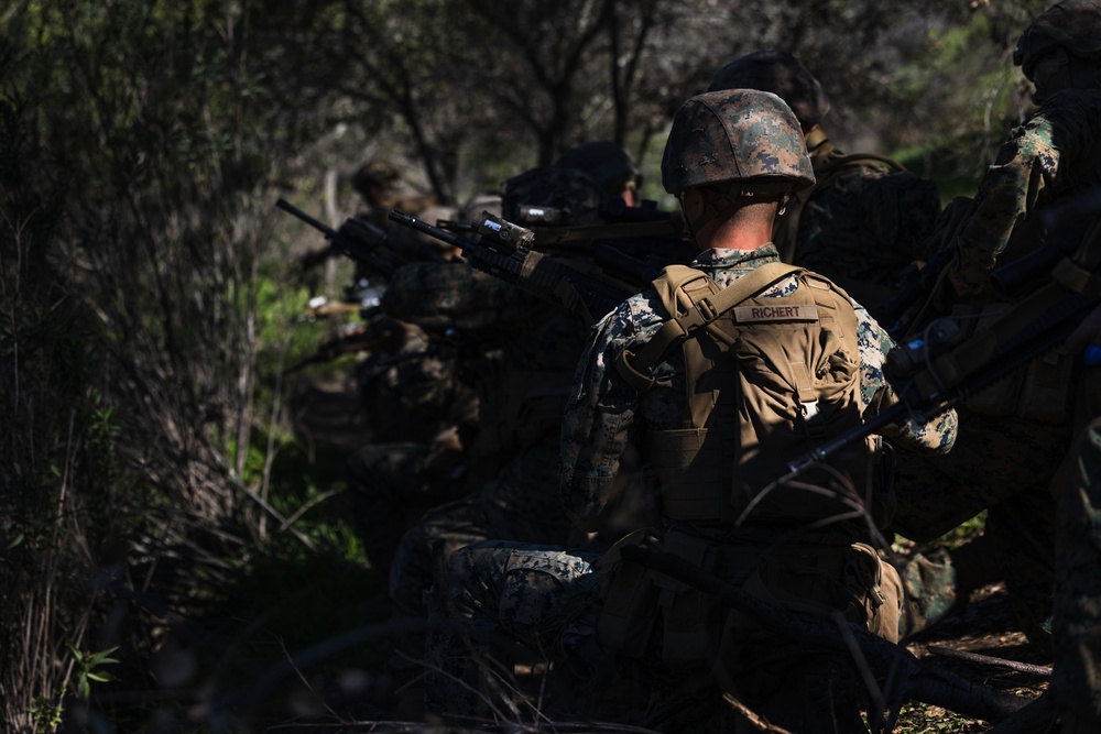 Marines take on live-fire, maneuver range during final week of IMC