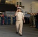 USS Boxer Command Master Chief Departs