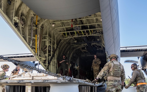 136th Airlift Wing Performs at Contingency Response Exercise 2023