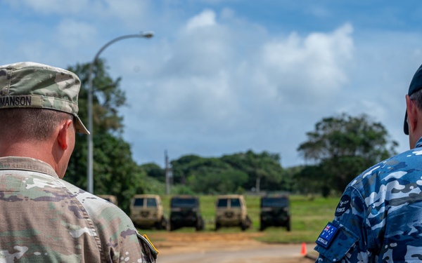 RAAF AVM visits Andersen AFB