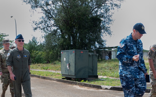 RAAF AVM visits Andersen AFB