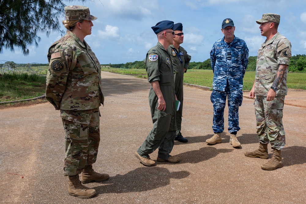 RAAF AVM visits Andersen AFB
