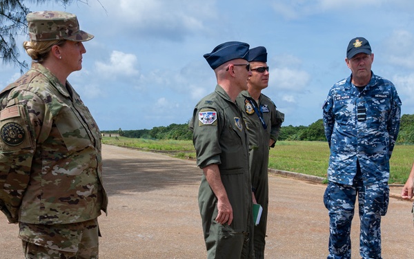 RAAF AVM visits Andersen AFB