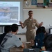 Capt. Hutchison Speaks With STEM Students