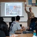 Capt. Hutchison Speaks With STEM Students