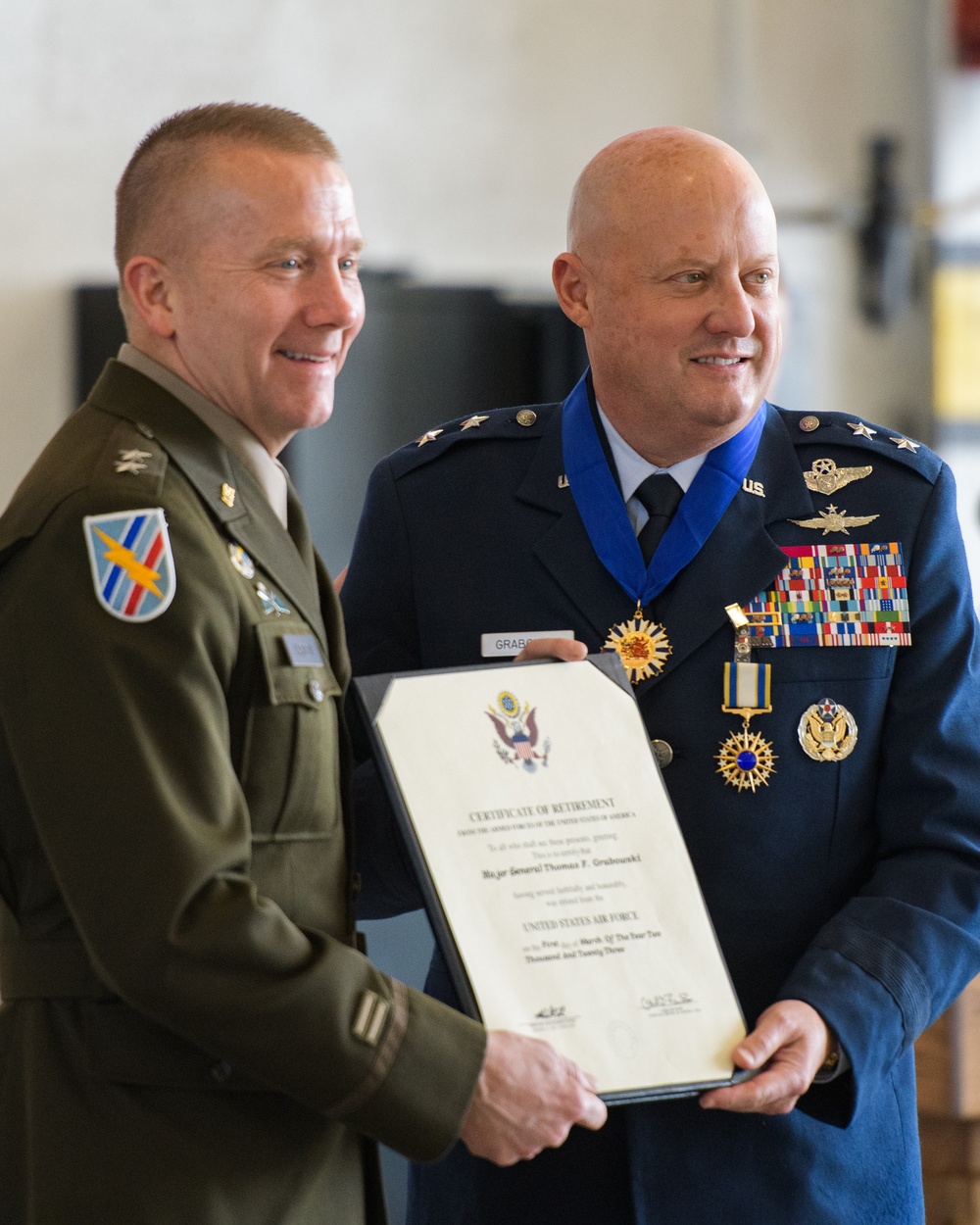 Maj. Gen. Thomas Grabowski retirement