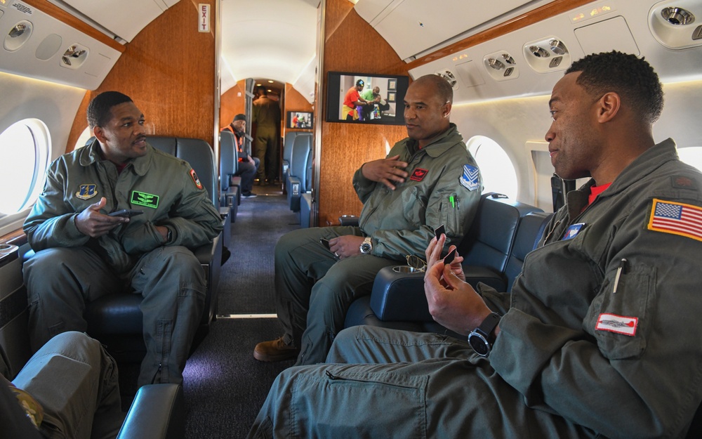 President’s wing takes AIM at 3rd Annual Black Aviation Heritage Flight