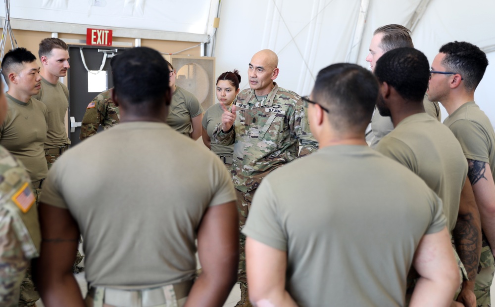 New York National Guard Leaders Visit Deploying Soldiers