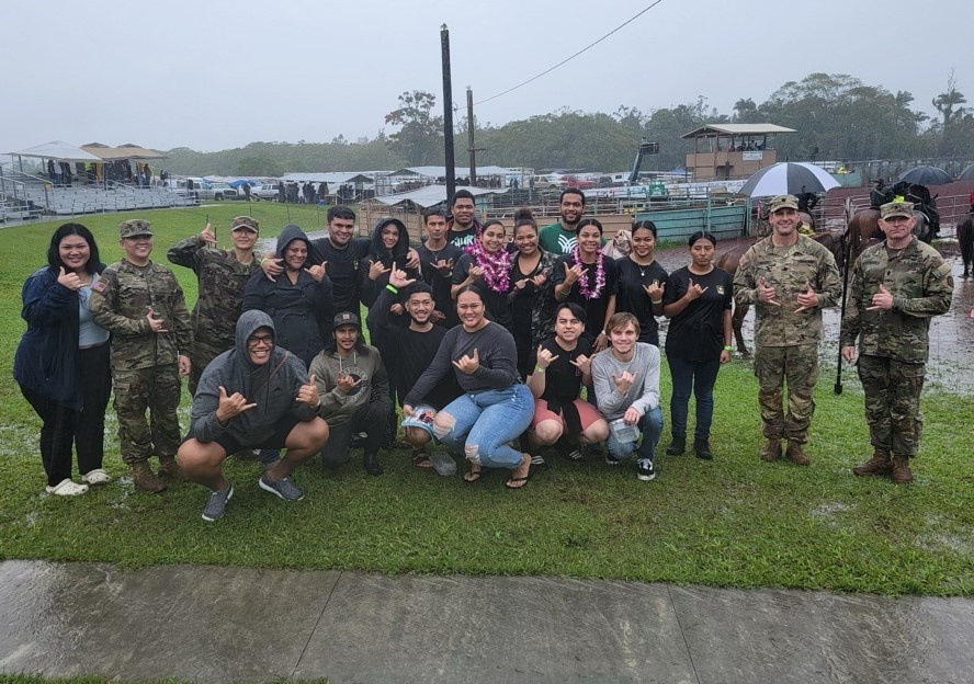 Army’s Newest Recruits Sworn in at Pana'ewa Stampede Rodeo