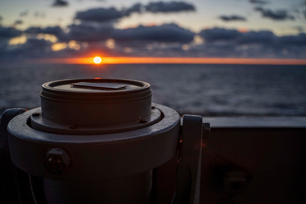 IKE Conducts Operations In The Atlantic Ocean