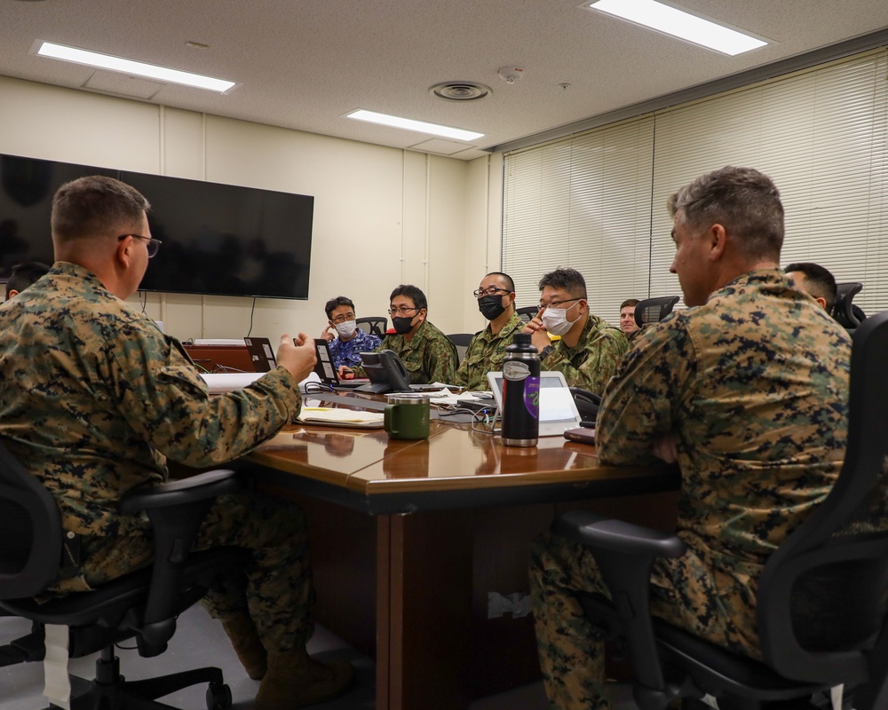 Japan Self-Defense Force Visits Task Force 76/3 during Exercise Iron Fist 23