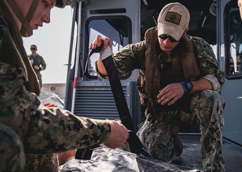 Task Force 56 conducts patient transfer training