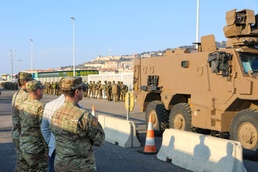 21st TSC observes French logistics elements in complex exercise