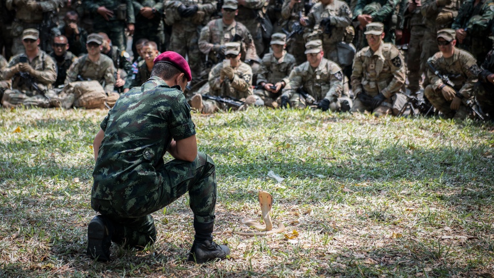 Maj. Gen.Stephen Smith visits Cobra Gold 23