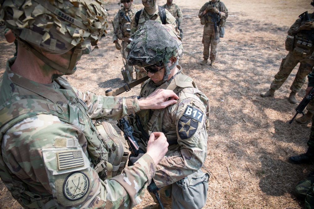 Maj. Gen.Stephen Smith visits Cobra Gold 23