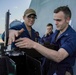 USS OAKLAND CONDUCTS WEAPONS FAMILIARIZATION