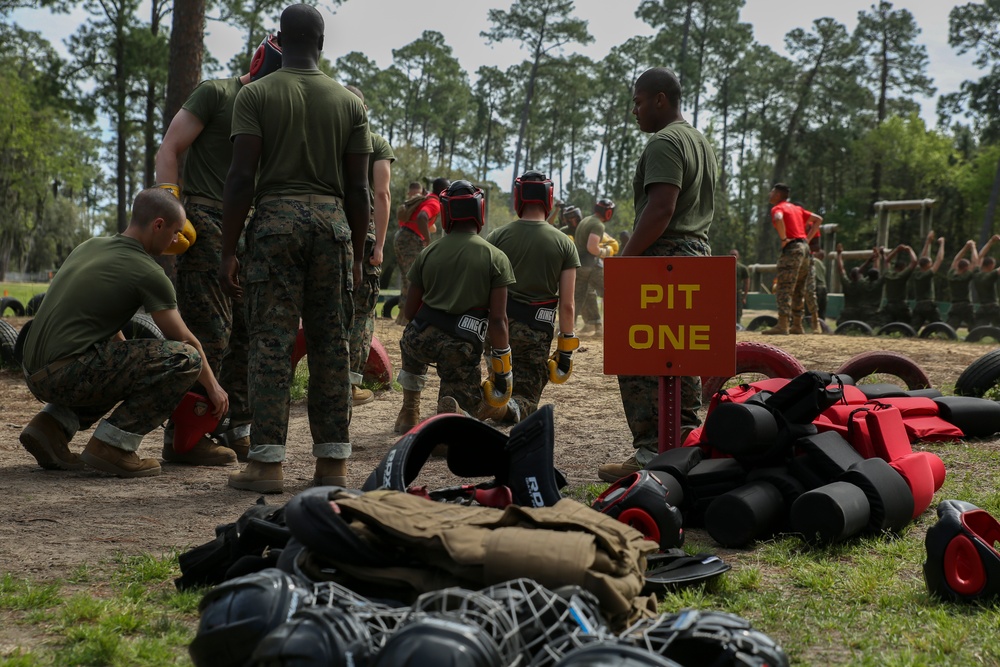 Alpha Company Body Sparring