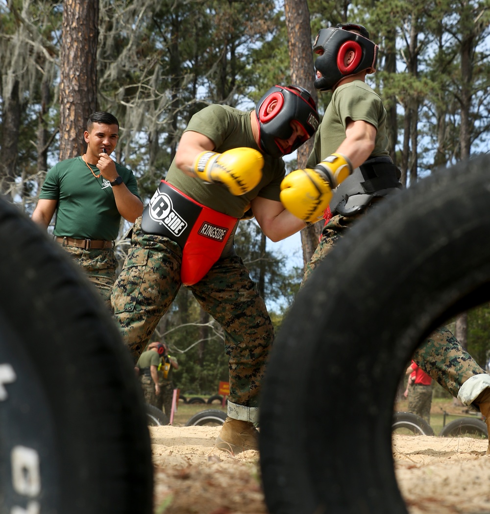 Alpha Company Body Sparring