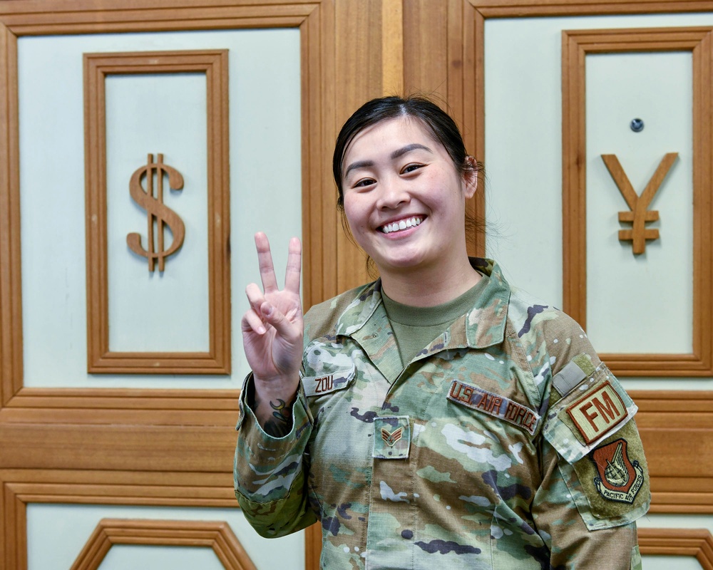 SrA Jamie Zou Airman of the Week