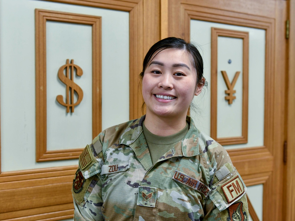 SrA Jamie Zou Airman of the Week