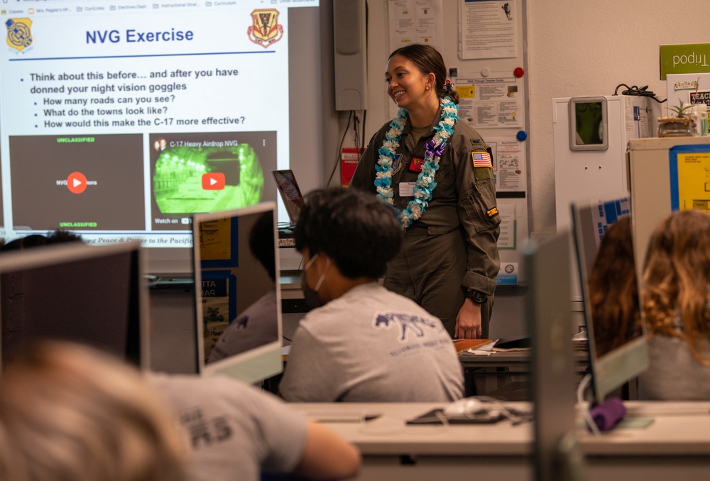Air Force Inspires STEM Students
