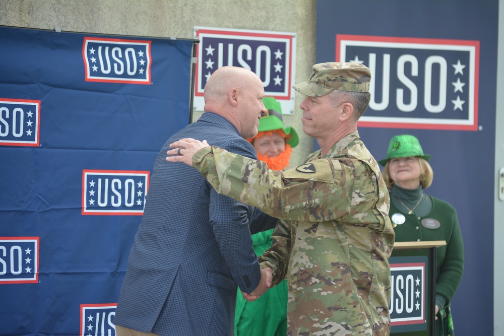 USO Camp Albertshof grand opening