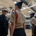 U.S. Marines with MWHS-2 inspect and engage with NJROTC cadets