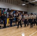 U.S. Marines with MWHS-2 inspect and engage with NJROTC cadets