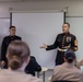 U.S. Marines with MWHS-2 inspect and engage with NJROTC cadets