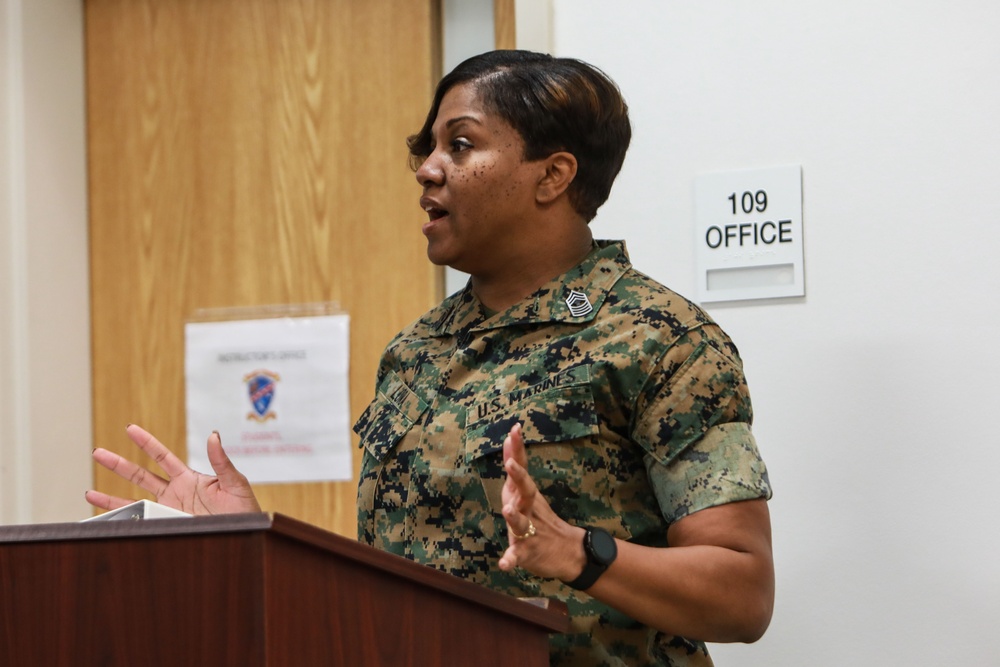 Master Gunnery Sergeant Lora's Ceremony