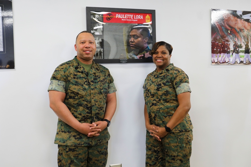 Master Gunnery Sergeant Lora's Ceremony