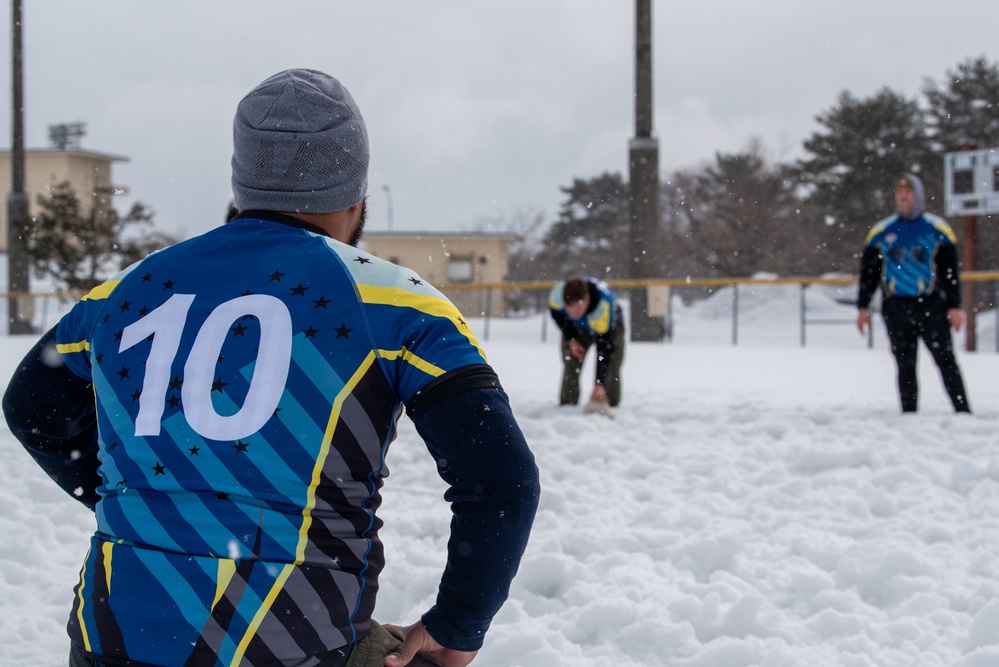 Misawa Snow Devils scrimmage