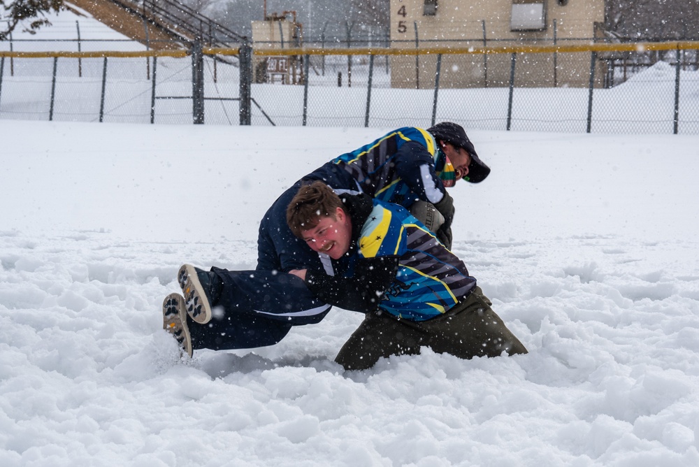 Misawa Snow Devils scrimmage