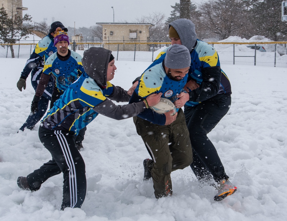 Misawa Snow Devils scrimmage