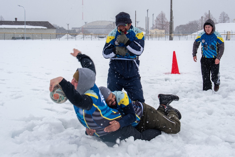 Misawa Snow Devils scrimmage