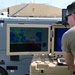 119th Wing crew chief mans Portable Aircraft Control Station (PACS) during Cope North 23