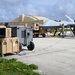 119th Wing crew chief mans Portable Aircraft Control Station (PACS) during Cope North 23