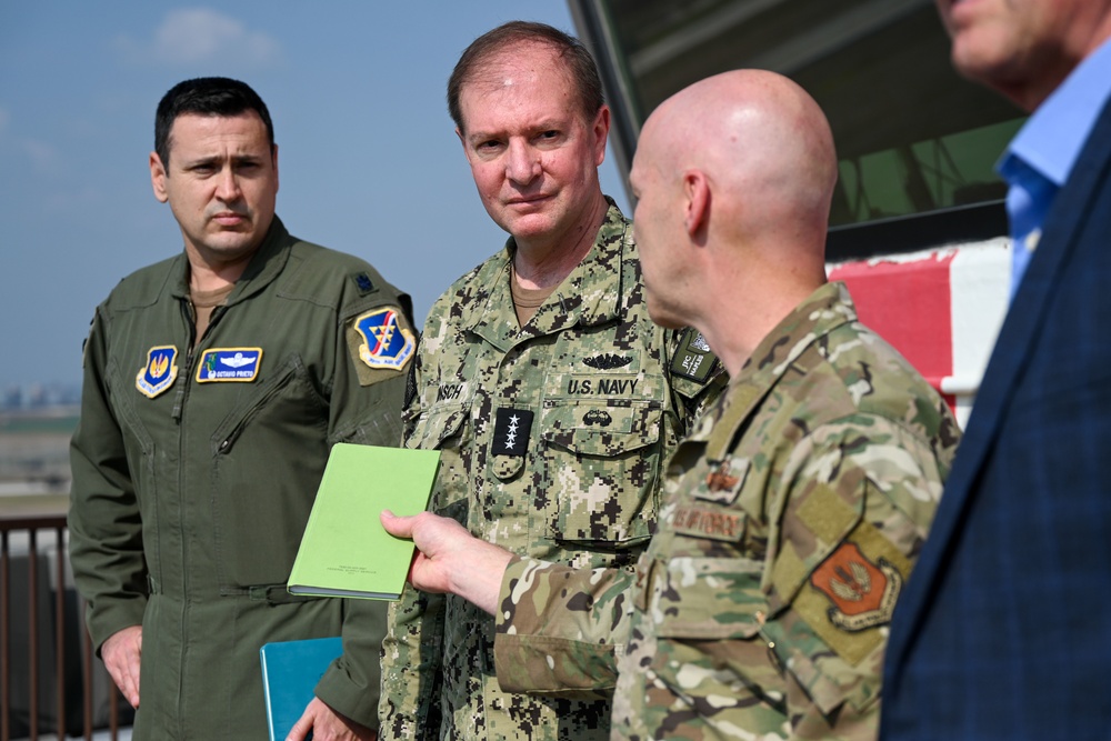 U.S. Navy Forces Europe, Africa commander visits Incirlik Air Base during Türkiye earthquake relief efforts