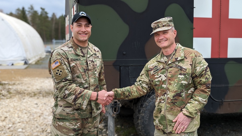 Medical Readiness Command, Europe recognizes Soldiers supporting U.S.-led training of Ukrainian Armed Forces