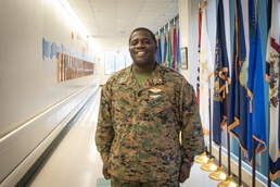 Cherry Point Navy Lieutenant Presented Fleet Marine Force Insignia