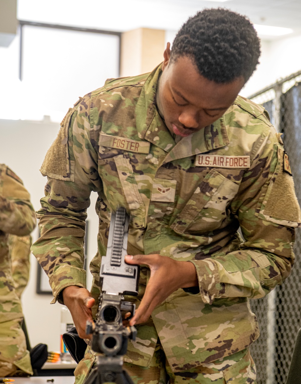 Lightweight machine gun training school