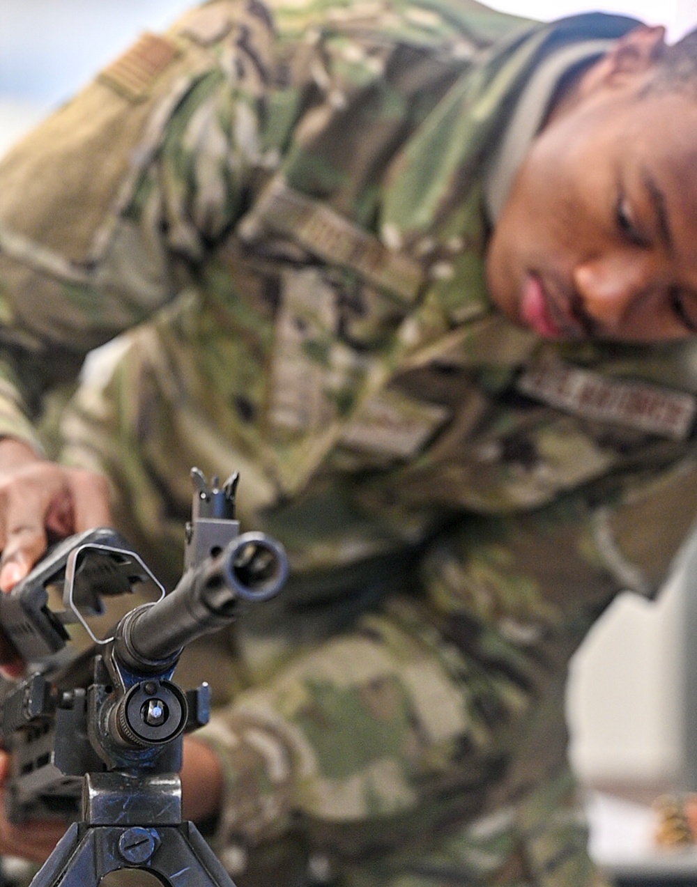 Lightweight machine gun training school