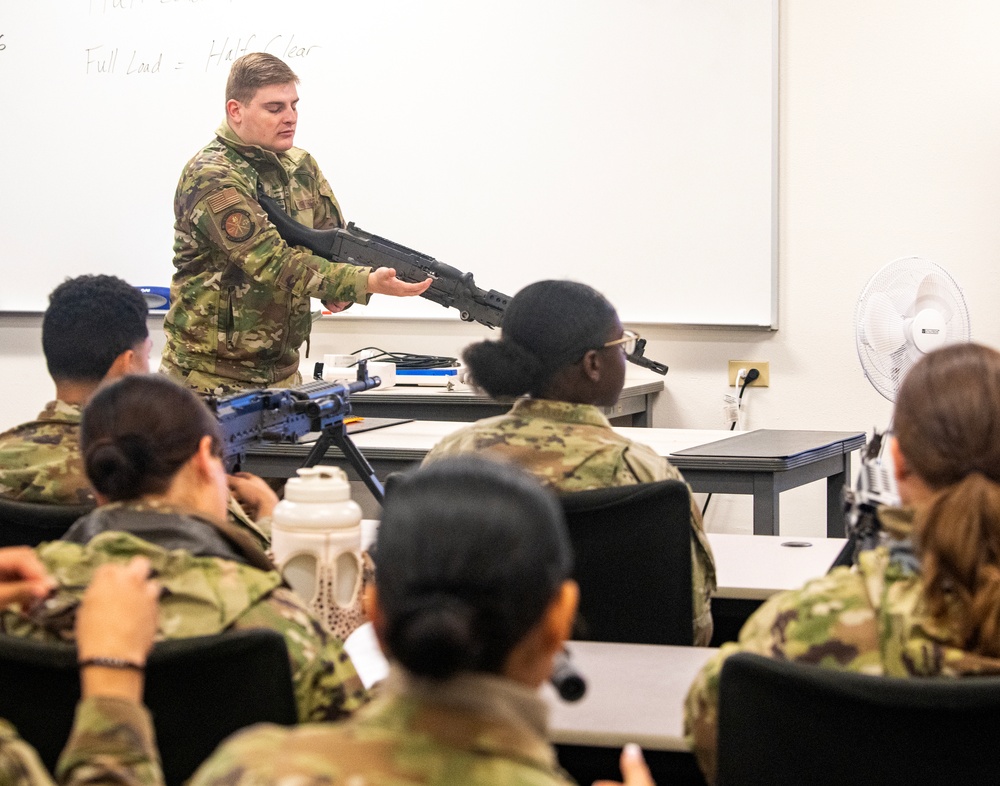 Lightweight machine gun training school