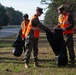 H&amp;S Battalion conducts a base clean-up on MCB Camp Lejeune