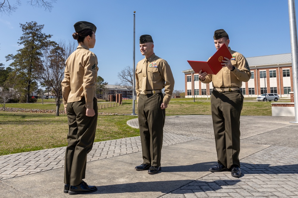 2nd Marine Aircraft Wing 2022 Marine of the Year: Cpl. Grace Roman