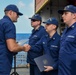 U.S. Coast Guard Cutter Tampa (WMEC 902) conducts patrols for Operation Vigilant Sentry