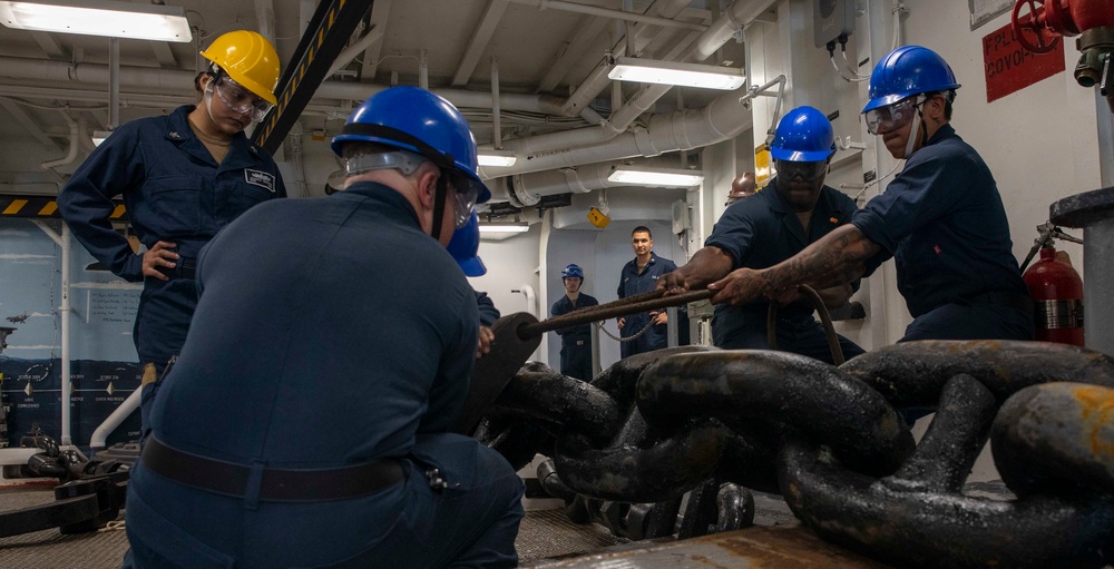 Makin Island Foc'sle Operations