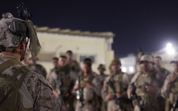 U.S. Marines with 3rd ANGLICO FINEX during Intrepid Maven