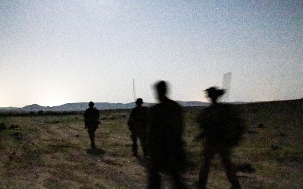 U.S. Marines with 3rd ANGLICO FINEX during Intrepid Maven