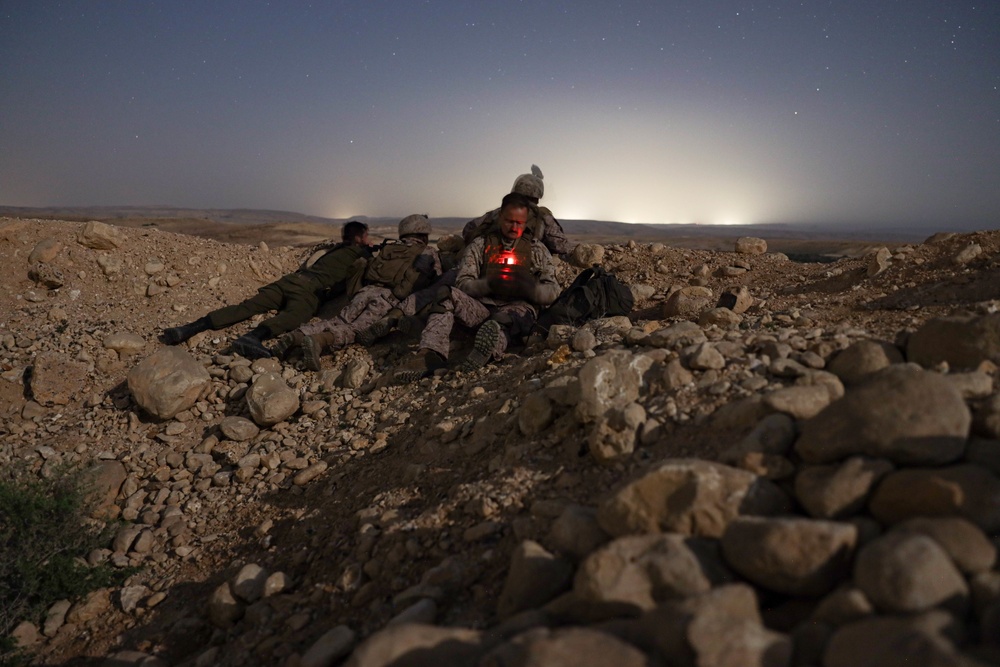 U.S. Marines with 3rd ANGLICO FINEX during Intrepid Maven